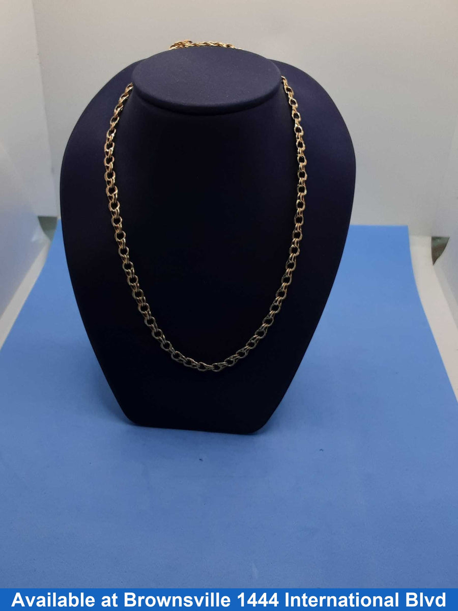 Chain - Yellow Gold 10k (.417) 11.8 grams 19 inch