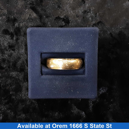 Ring - Wedding Band - Yellow Gold 14k (.585) 4.1 grams Size 8