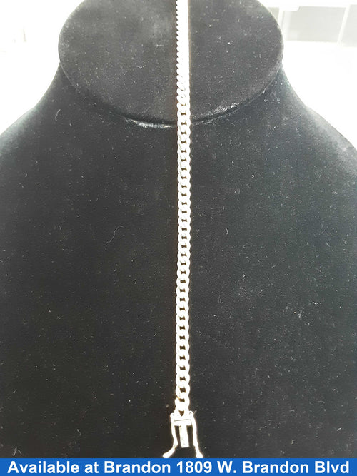 Cuban Link Bracelet - Yellow Gold 14k (.585) 9.4 grams 7 inch