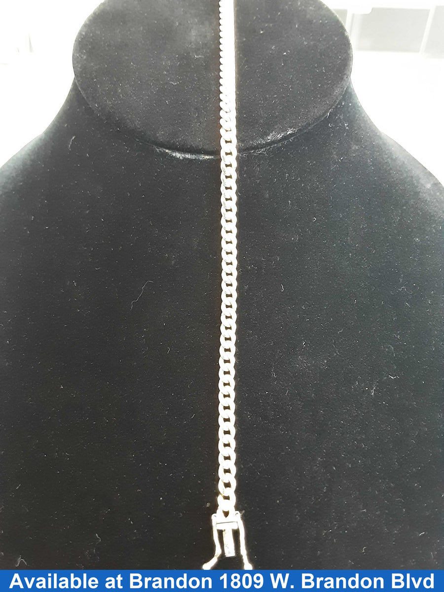 Cuban Link Bracelet - Yellow Gold 14k (.585) 9.4 grams 7 inch