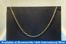 Yellow Gold 10k (.417) 7.9 grams 24 inch