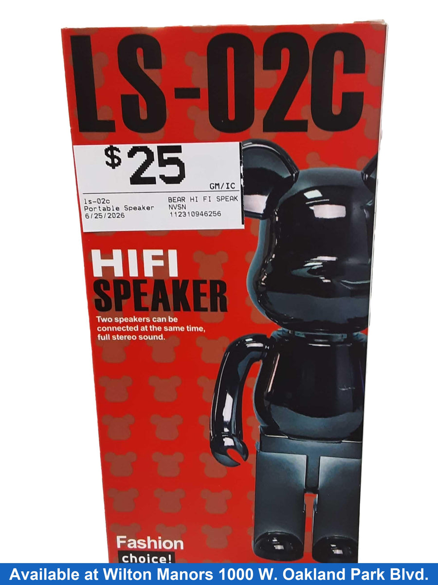 Ls-02c Bear Hi Fi Speaker Multi-color Portable Speaker