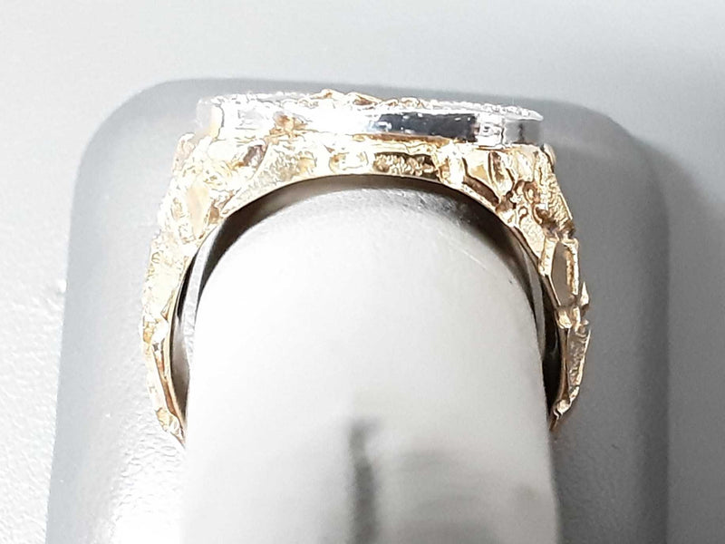 Man's Ring - Horseshoe 14k Yg 17.5 Grams