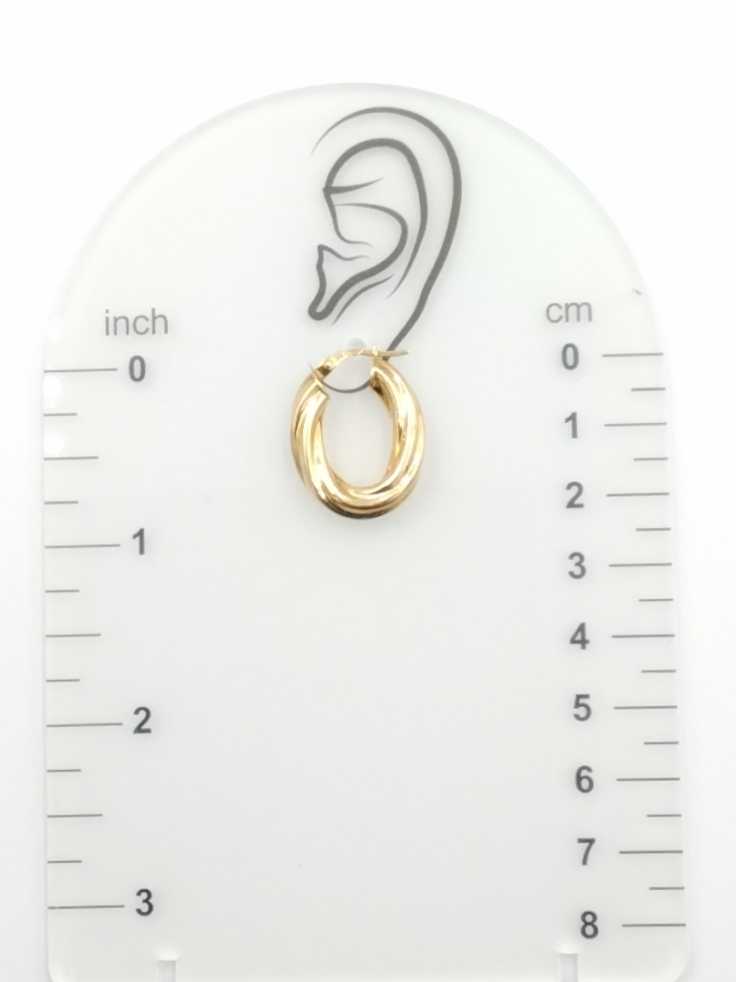 Shrimp Earrings - Yellow Gold 14k (.585) 3.8 grams