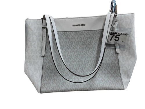 Michael Kors Ab-2508 White Purse / Handbag