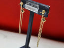 Earrings - Yellow Gold 14k (.585) 4.1 grams