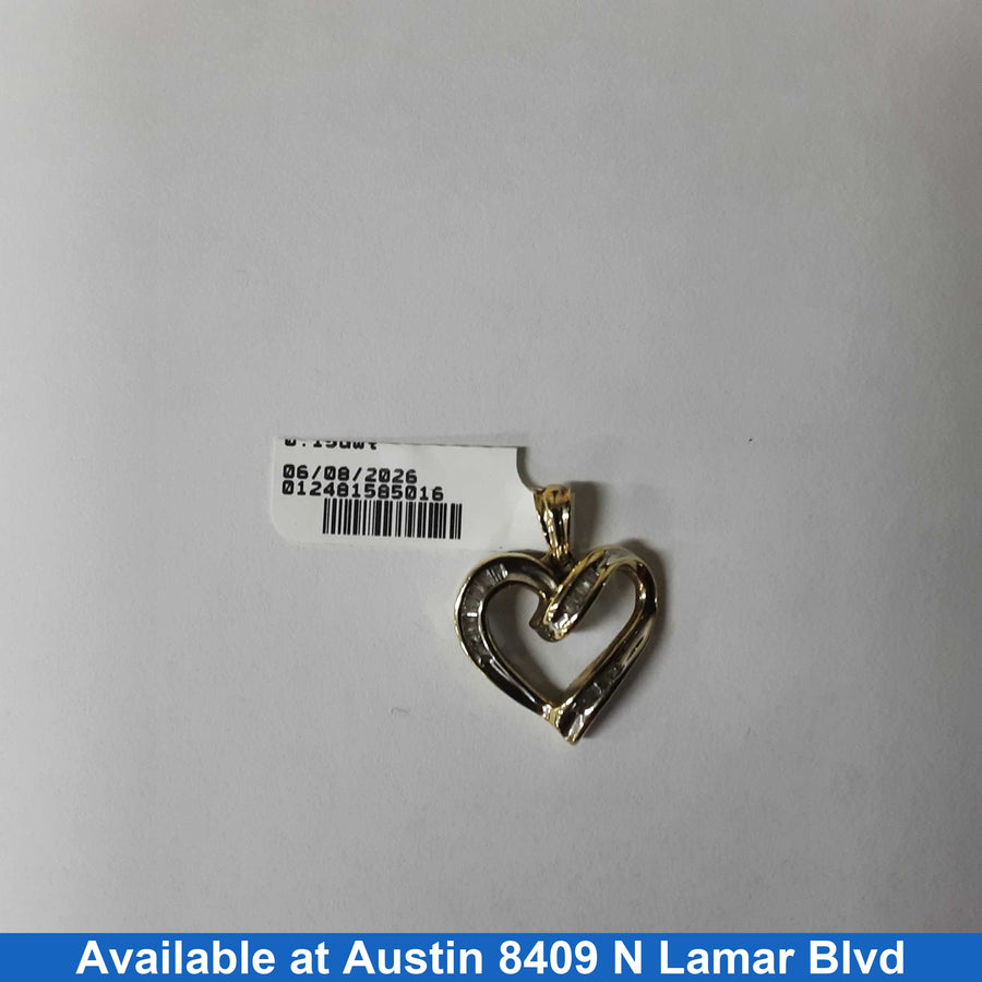 Symbol Pendant - Yellow Gold 10k (.417) 3.2 grams