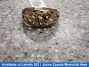 Women's Ring - Yellow Gold 14k (.585) 3.4 grams Size 20