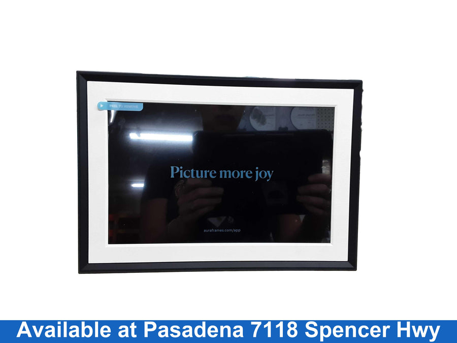 Aura Black Digital Photo Frame