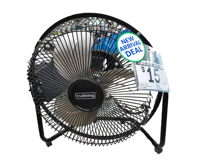 Trueliving Dgtlf9 Black Tower & Pedestal Fan