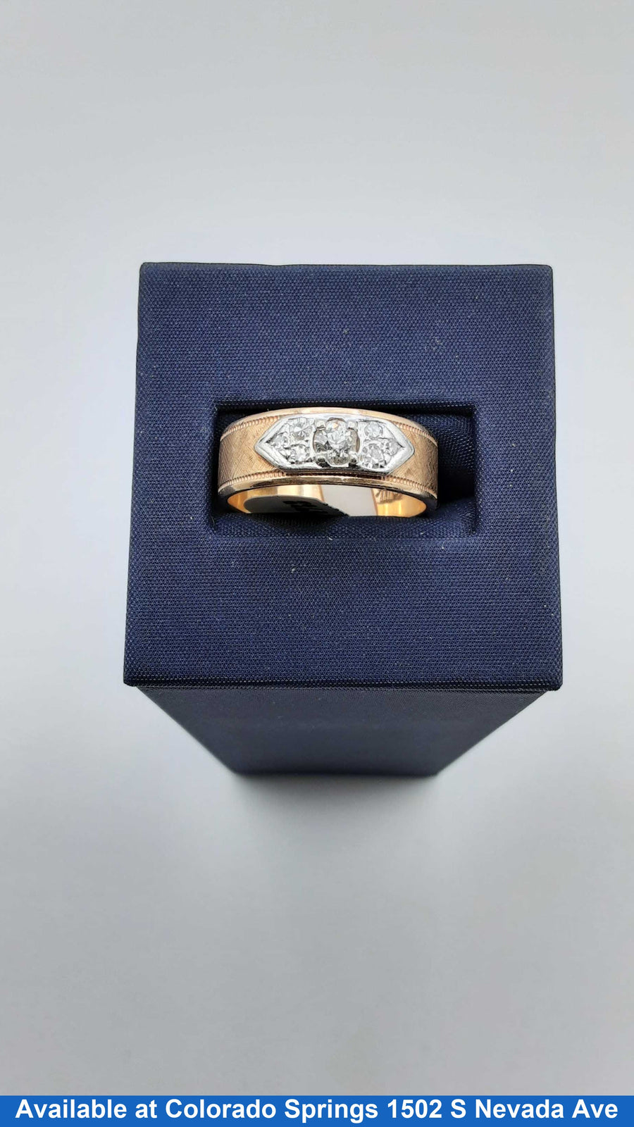Men's Ring - Yellow Gold 14k (.585) 7 grams Size 8