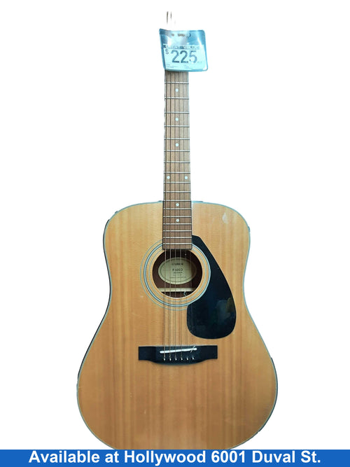Yamaha F325 Brown Acoustic / Electric Classic Guitar