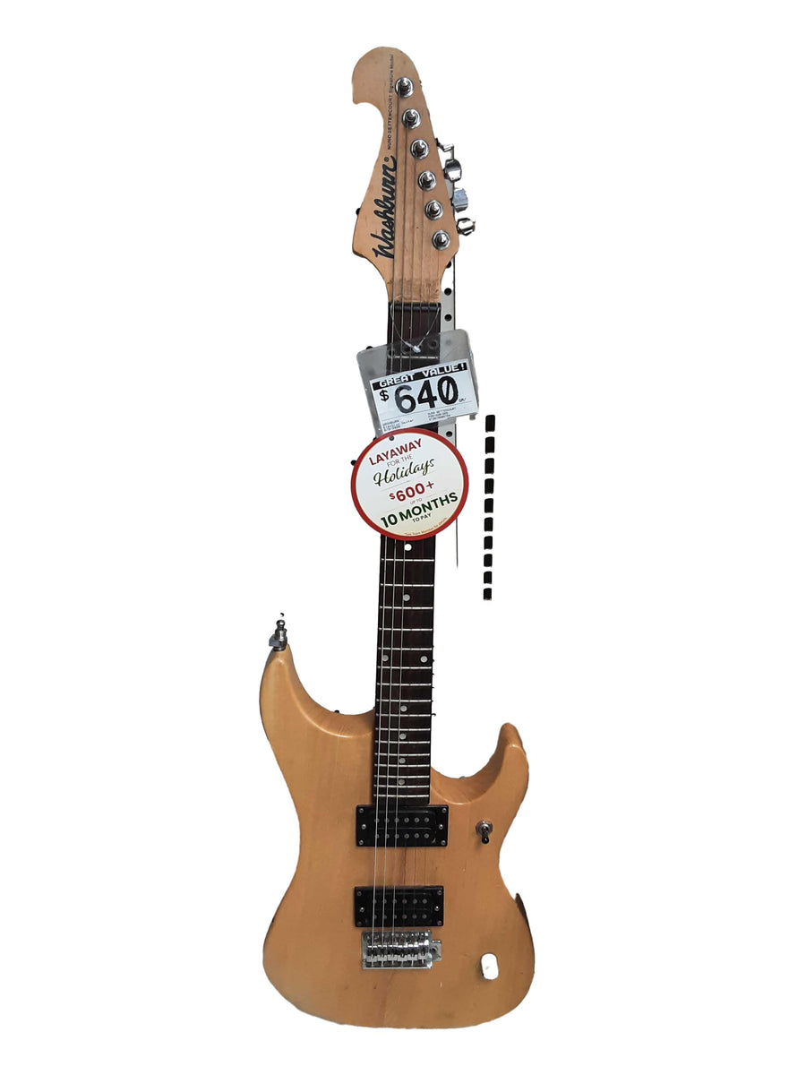 Washburn Nuno Bettencourt Beige / Tan Electric Classic Guitar