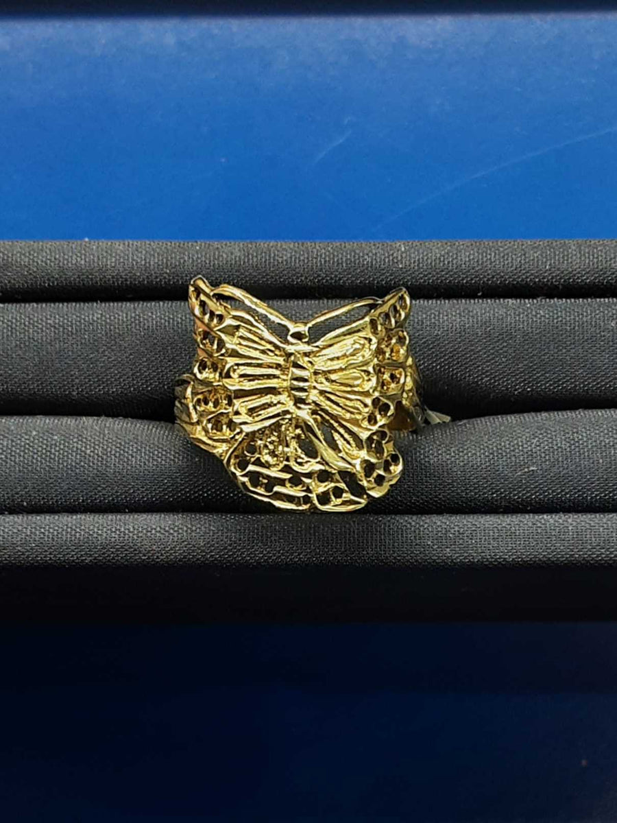 Women's Ring - Yellow Gold 22k (.917) 3.7 grams Size 8.5