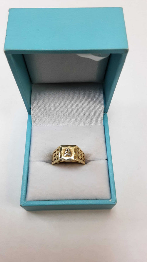 Women's Ring - Yellow Gold 10k (.417) 2.1 grams Size 5.5