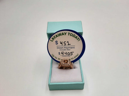 Women's Ring - Rose Gold 14k (.585) 5.5 grams Size 6