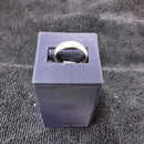 Ring - Wedding Band - White Gold 18k (.750) 7.6 grams Size 9