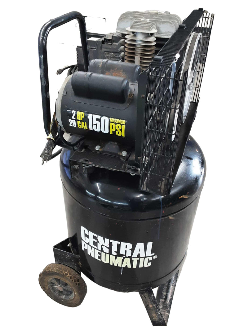 Central Pneumatic B28 Black Electric Compressor