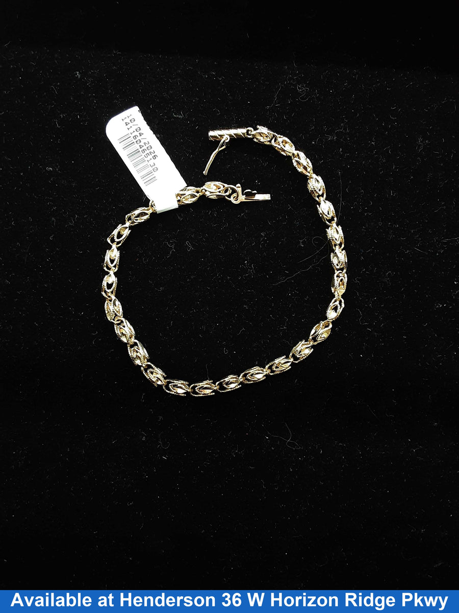 Wheat Bracelet - Yellow Gold 14k (.585) 5.1 grams 7 inch