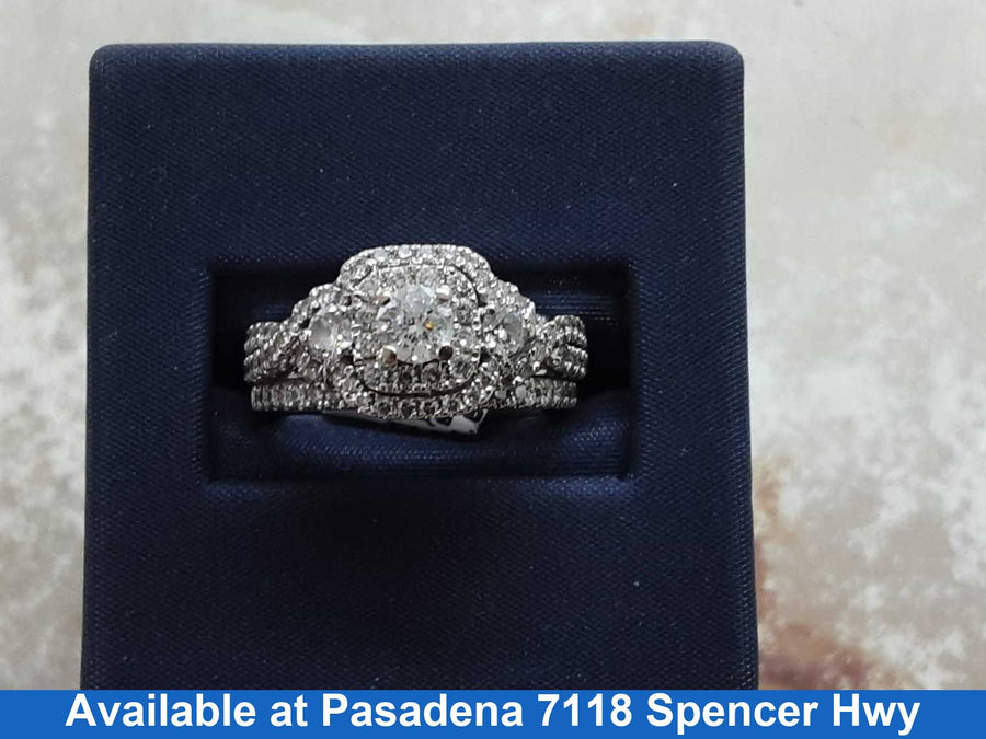 Women's Ring - White Gold 14k (.585) 7.6 grams Size 7