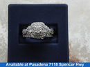 Women's Ring - White Gold 14k (.585) 7.6 grams Size 7