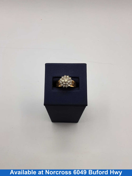 Women's Ring - Yellow Gold 14k (.585) 4.6 grams Size 8