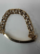 ID Bracelet - Yellow Gold 10k (.417) 24.6 grams 7 inch