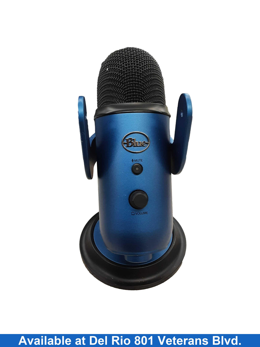 Blue A00132 Blue Corded Microphone