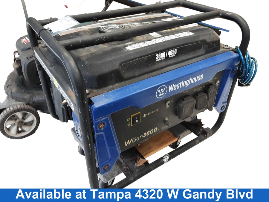 Westinghouse Wgen3600v Blue Generator