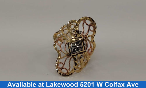 Women's Ring - Yellow Gold 14k (.585) 2.1 grams Size 7