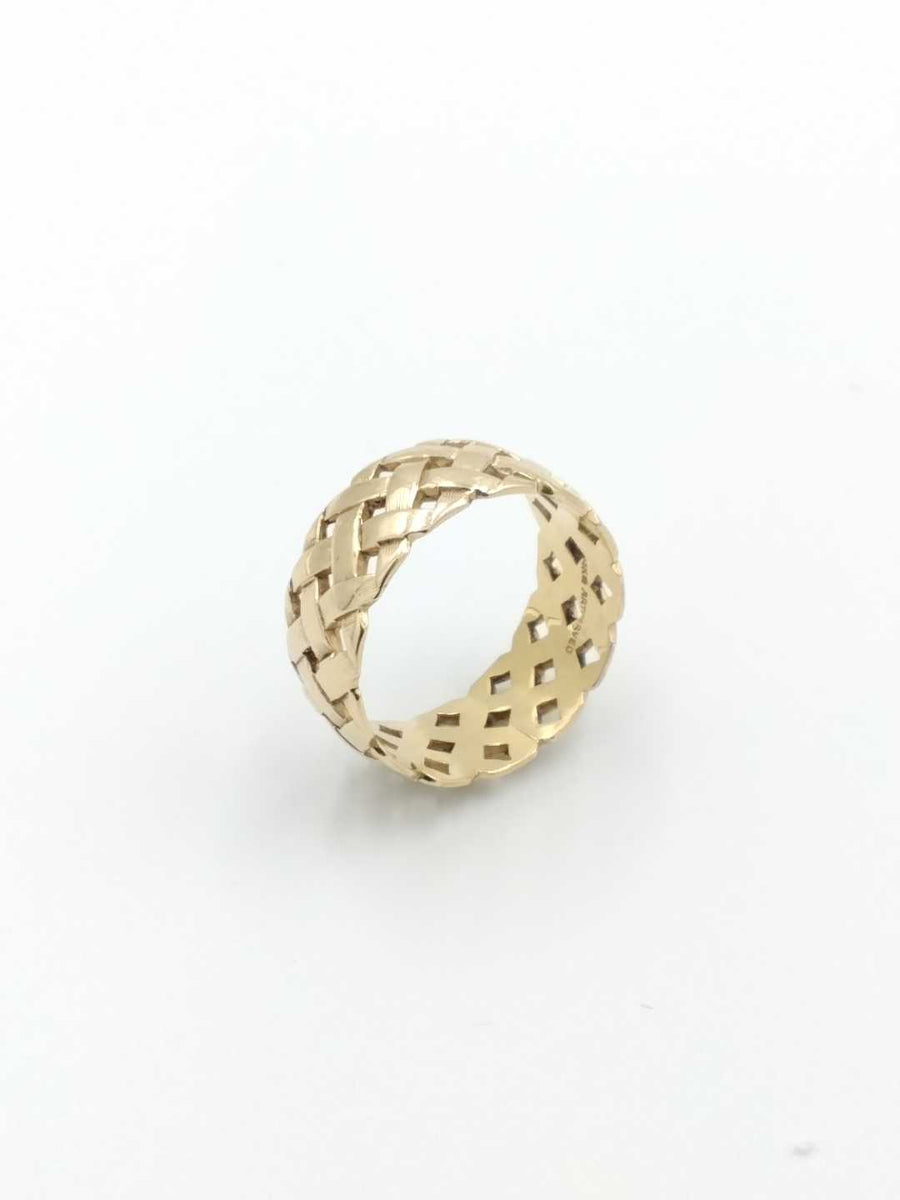 Women's Ring - Yellow Gold 14k (.585) 6.8 grams Size 10