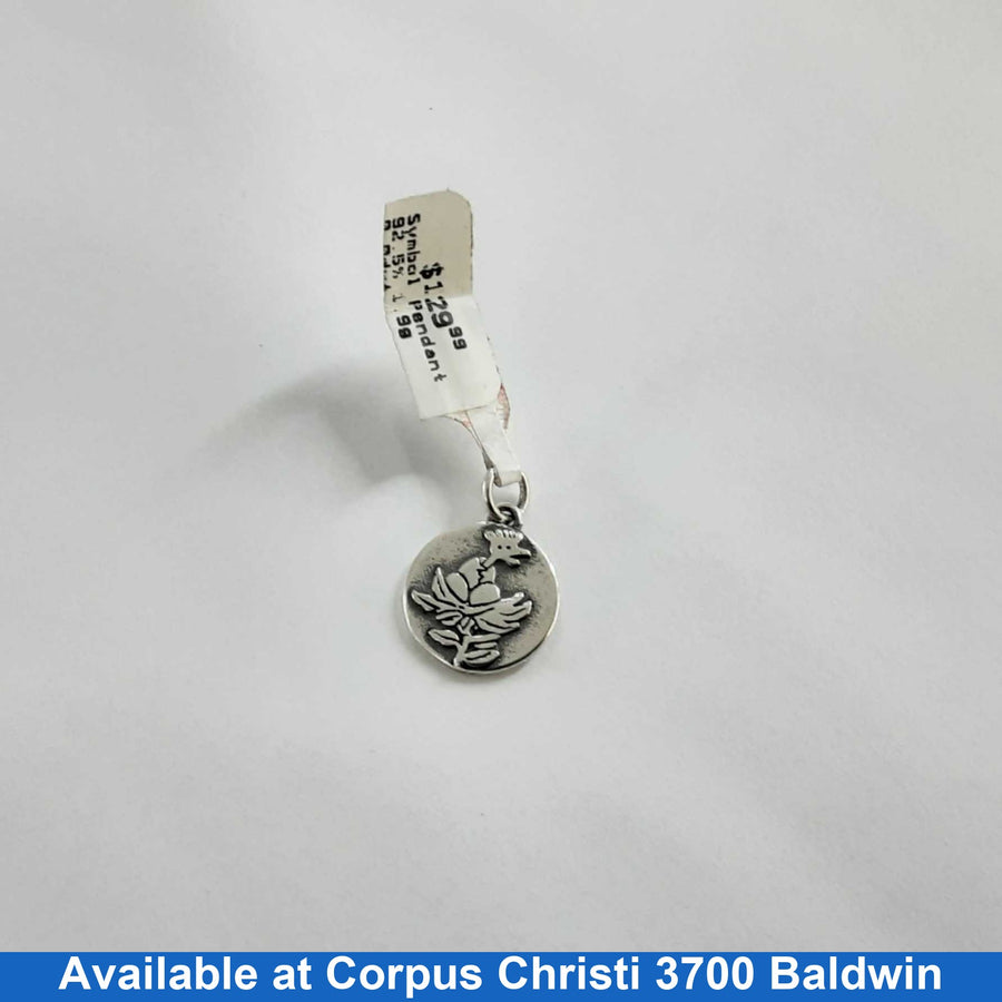 Symbol Pendant - Silver 1.9 grams