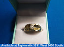 Men's Ring - Yellow Gold 14k (.585) 10.8 grams Size 10.5