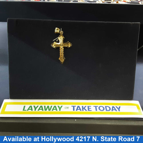 Religious Pendant - Yellow Gold 10k (.417) 3 grams