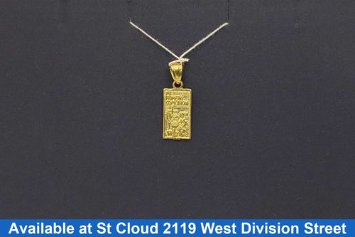 Religious Pendant - Yellow Gold 14k (.585) 1.59 grams