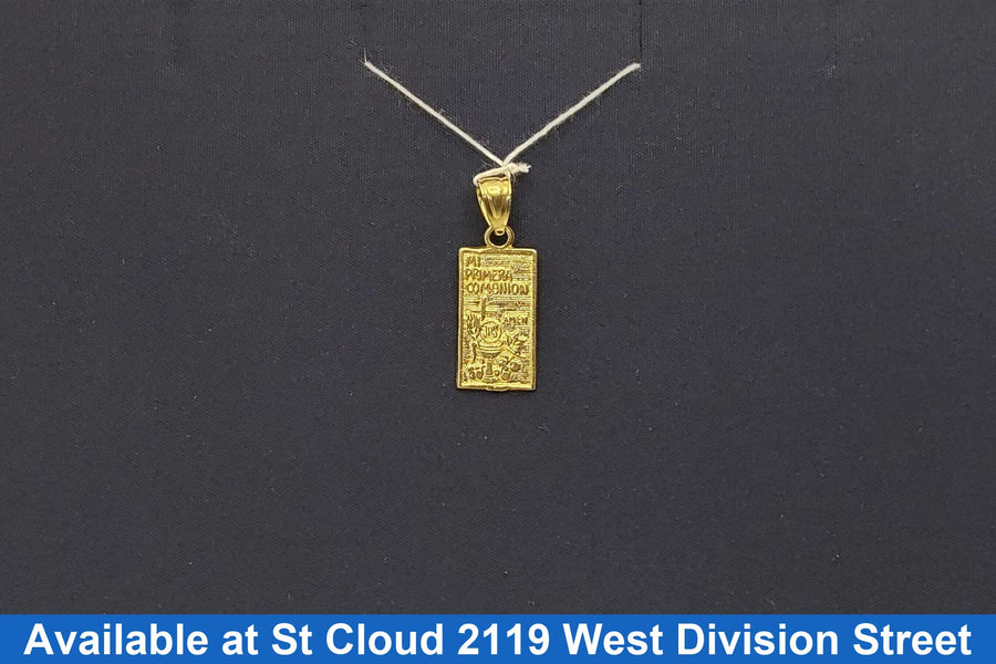 Religious Pendant - Yellow Gold 14k (.585) 1.59 grams