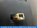 Men's Ring - Yellow Gold 14k (.585) 5.3 grams Size 7