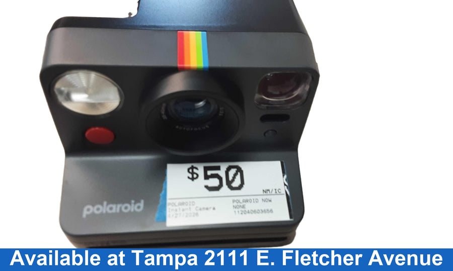 Polaroid Polaroid Now Black Instant Film Camera