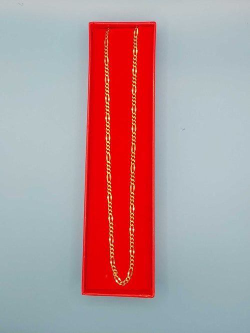 Figaro Chain - Yellow Gold 14k (.585) 7.6 grams 24 inch