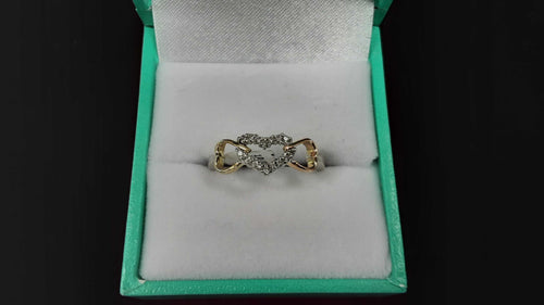 Women's Ring - White Gold 10k (.417) 1.9 grams Size 9
