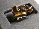 Women's Ring - Yellow Gold 10k (.417) 3.1 grams Size 9.5
