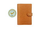 Louis Vuitton Epi Agenda Pm Orange Wallet