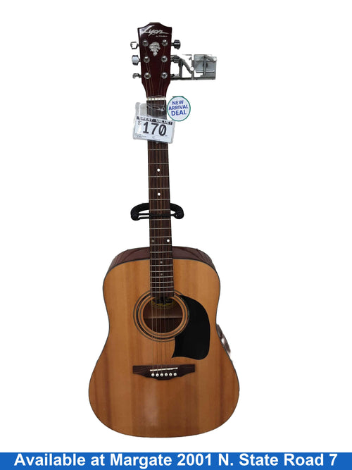 Washburn Lyon Brown Acoustic Classic Guitar