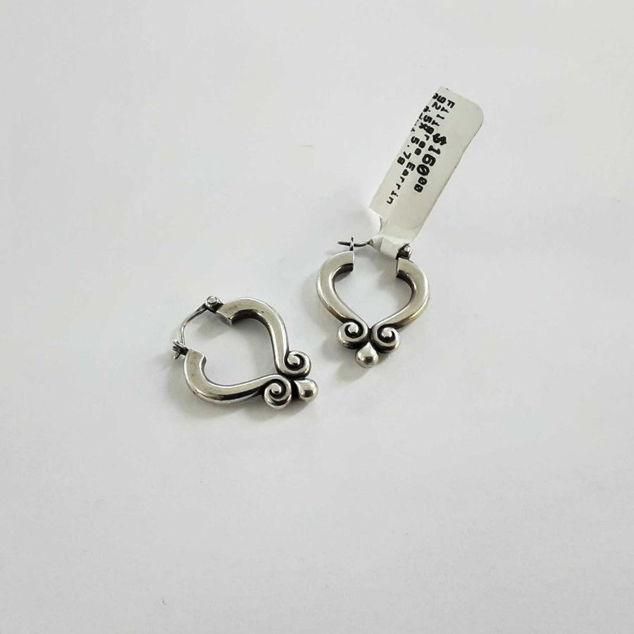 Filigree Earrings - Silver 5.7 grams
