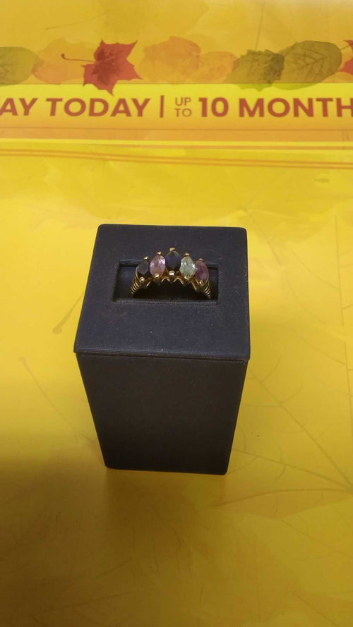 Women's Ring - Yellow Gold 14k (.585) 3.3 grams Size 9
