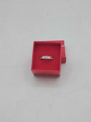 Ring - Wedding Band - White Gold 14k (.585) 4.1 grams Size 11.5