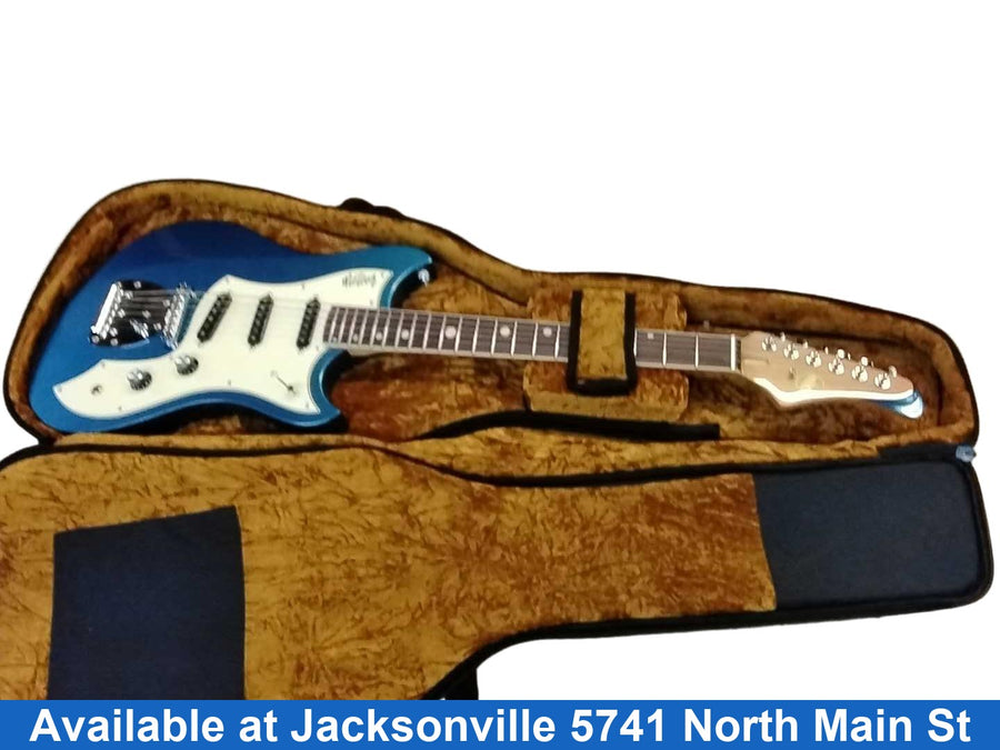 Cave And Canary Meteor Blue Acoustic / Electric Classic Guitar