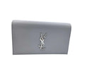 Yves Saint Laurent Ysl Clutch Gray Purse / Handbag