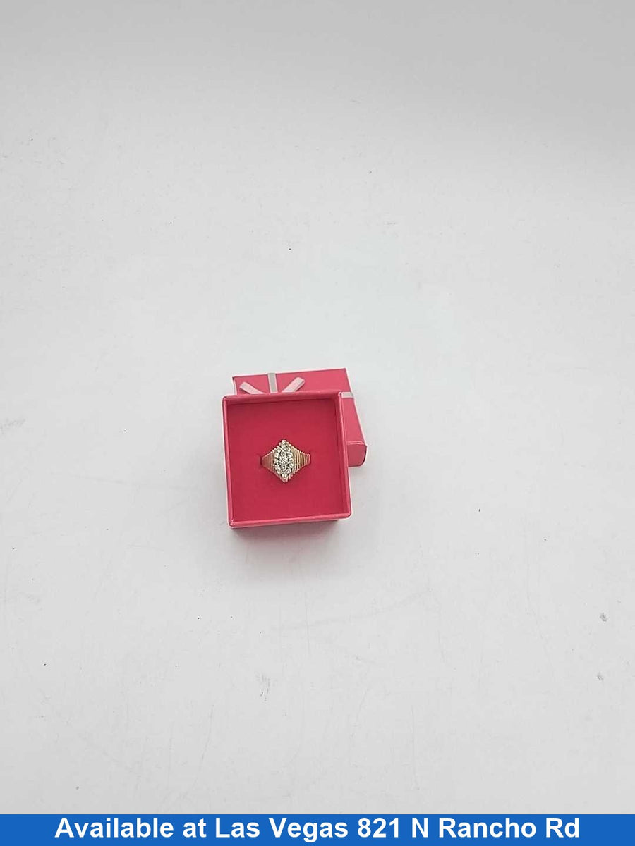 Women's Ring - Yellow Gold 14k (.585) 4.7 grams Size 6.5