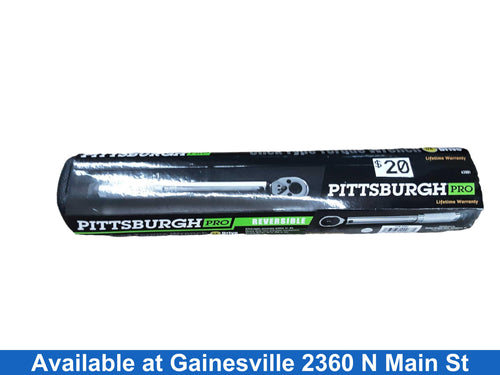 Pittsburgh 63881 Silver Hand Ratchet